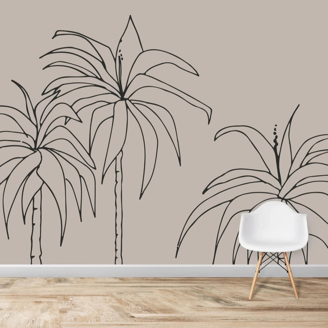 MUNKS & ME - Papier Peint Chambre Enfant Dracaena