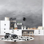 MUNKS & ME - Papier Peint Chambre Enfant Ombre - Charbon