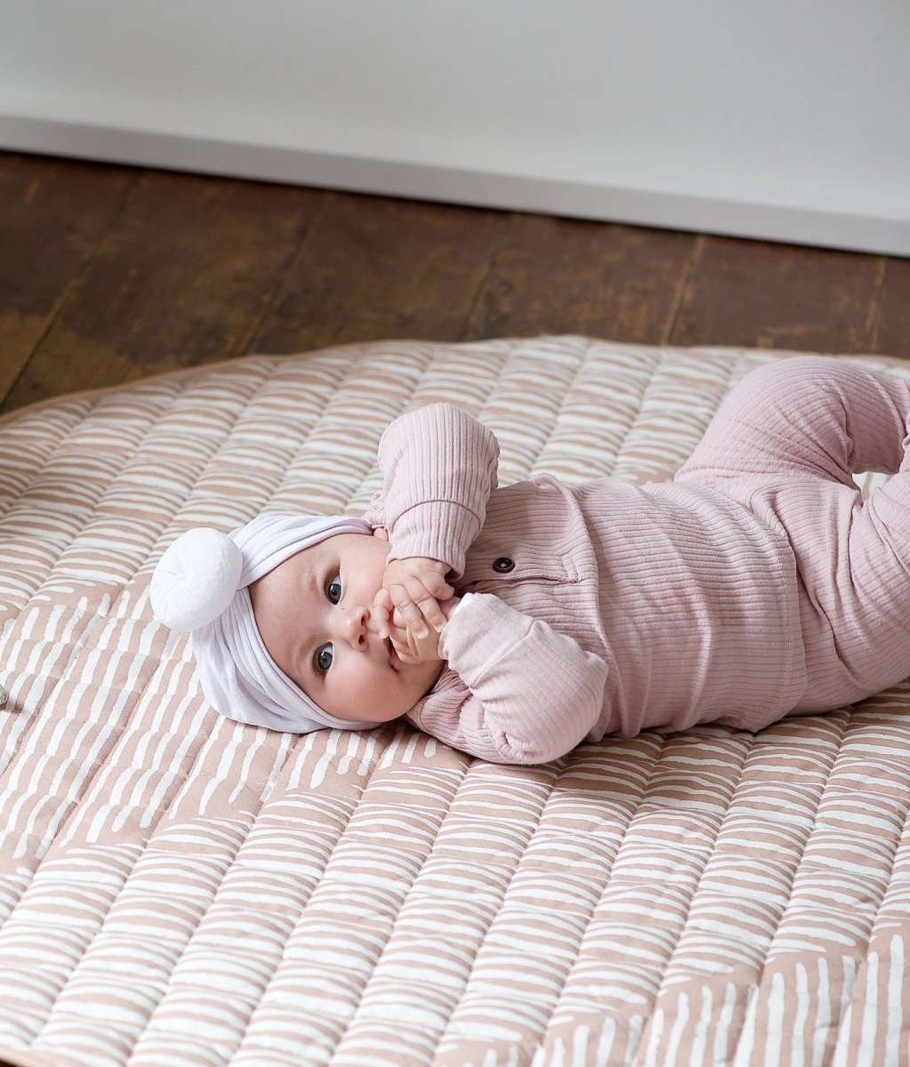 TODDLEKIND - Tapis de de Jeu Bébé Réversible Luxe | Sea Shell