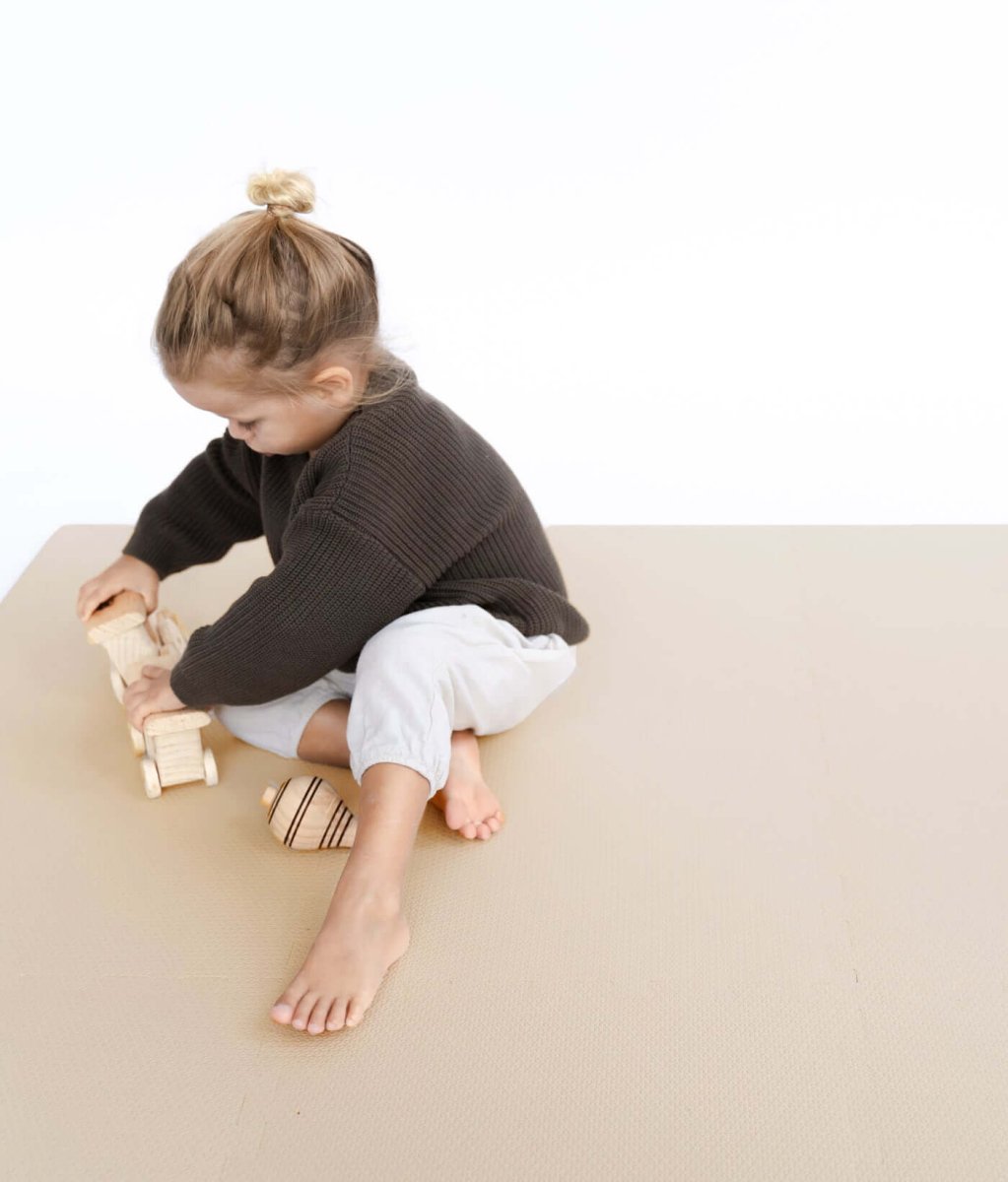 TODDLEKIND - Tapis de Jeu Bébé Puzzle Classique - Clay