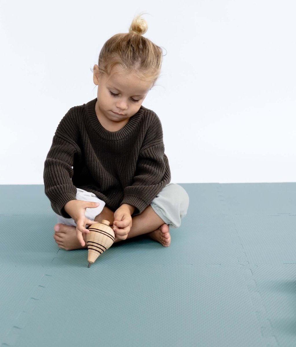 TODDLEKIND - Tapis de Jeu Bébé Puzzle Classique - Minéral
