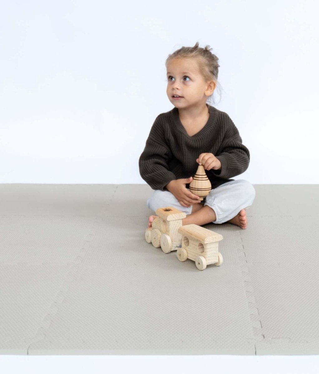 TODDLEKIND - Tapis de Jeu Bébé Puzzle Classique - Stone