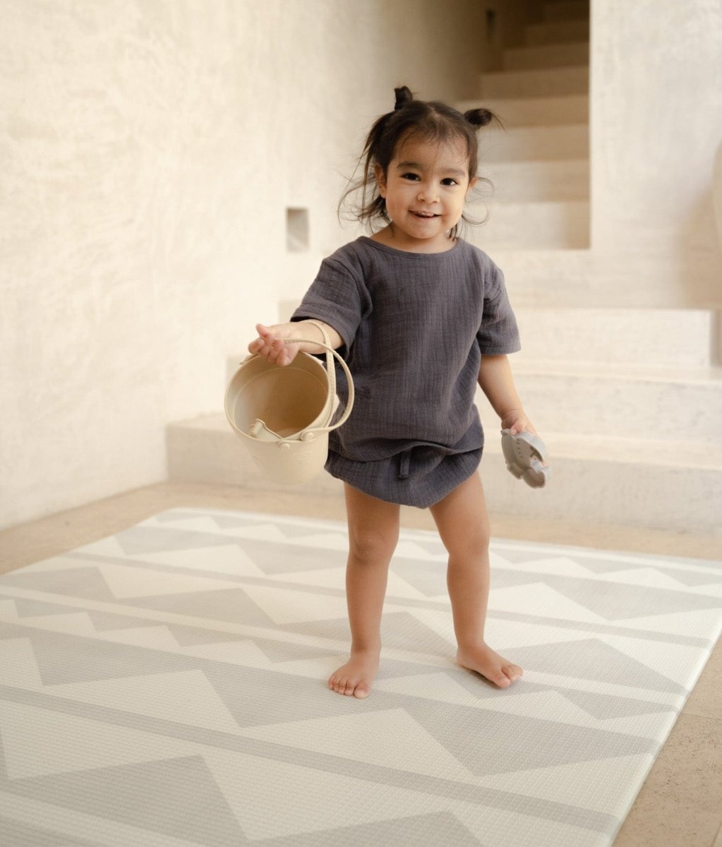TODDLEKIND - Tapis de Jeu Bébé - Tribeca - Fog