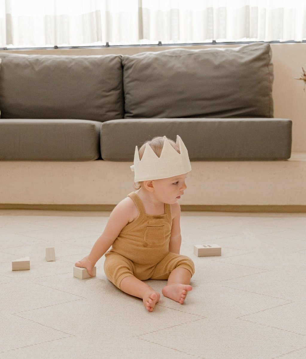 TODDLEKIND - Tapis de Jeu Bébé Tulum - Bone