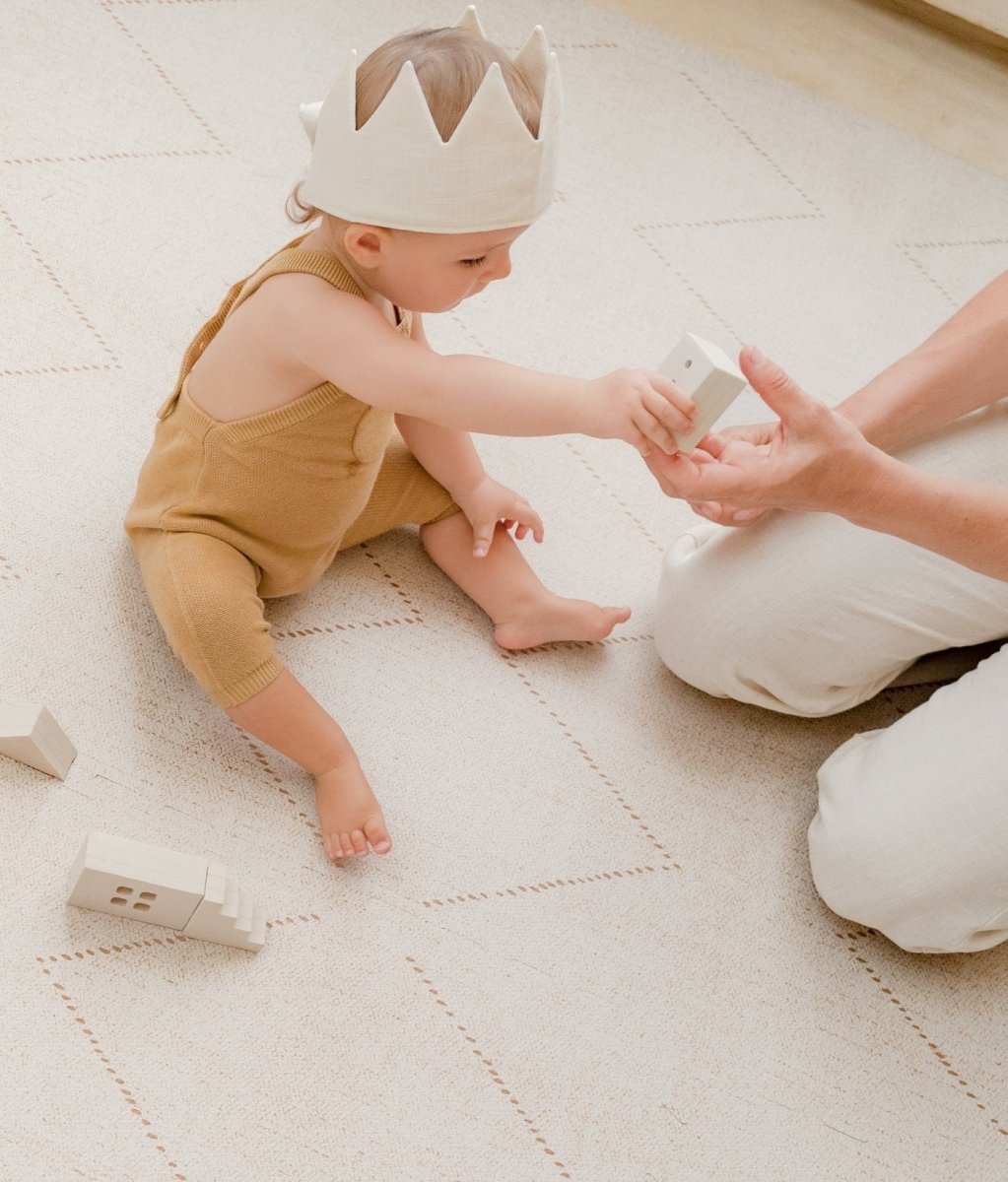 TODDLEKIND - Tapis de Jeu Bébé Tulum - Bone