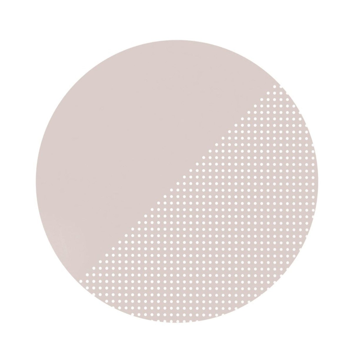 TODDLEKIND - Tapis Protège Sol Rond SPLAT MAT | Spotted - Clay