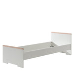 VIPACK - Lit LONDON Blanc 90 X 200 Cm