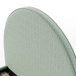 VIPACK - Lit Lune 90 X 200 Cm Vert Boucle