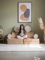 WIGIWAMA - Canapé Modulable Settee - Cassonade