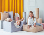 WIGIWAMA - Pouf Carré Cassonade